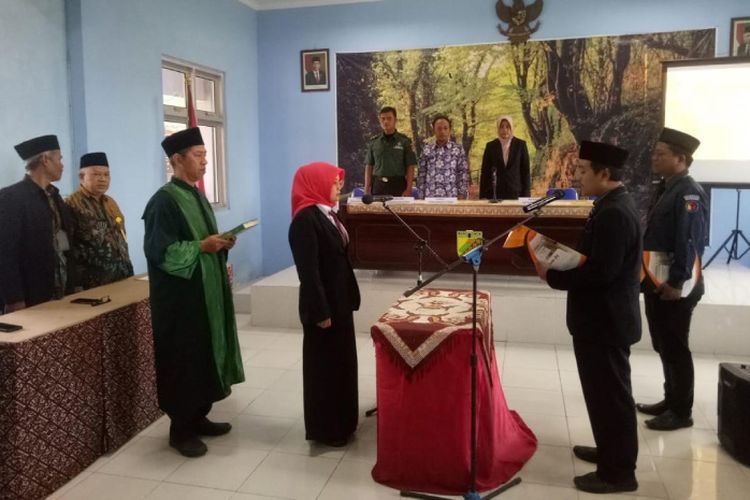 Lantik PAW Panwas Kecamatan Utara tetap jaga integritas, Independen, bertanggungjawab, imparsial (netral)