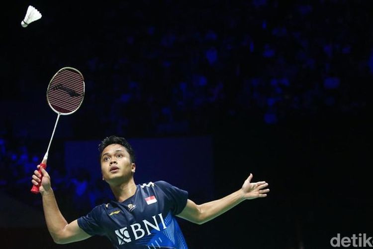 Bulutangkis Australia Open 2023: Tekuk Angus Ng Ka Long, Anthony Ginting Melaju ke 16 Besar