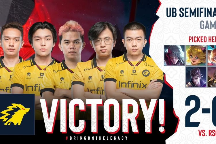 Onic Membantai RSG dalam Pertandingan Onic vs RSG di Turnamen ESL Babak Playoff dengan Skor 2-0