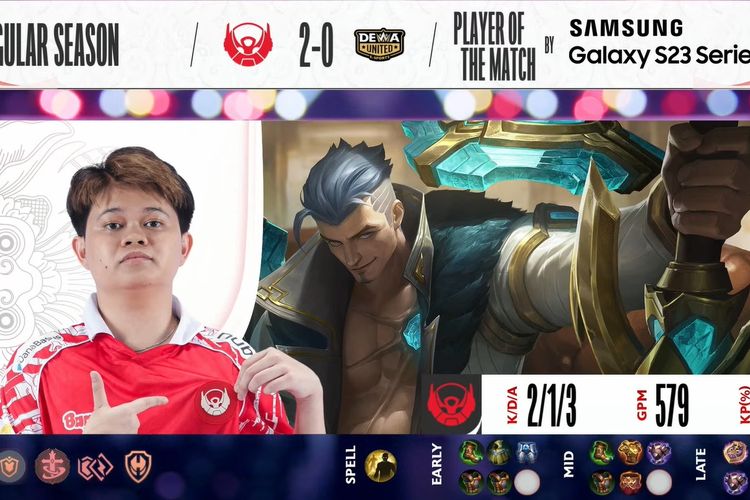 BTR Membantai Dewa United Esports 2-0 di MPL ID Season 12 Minggu Kedua Hari Pertama