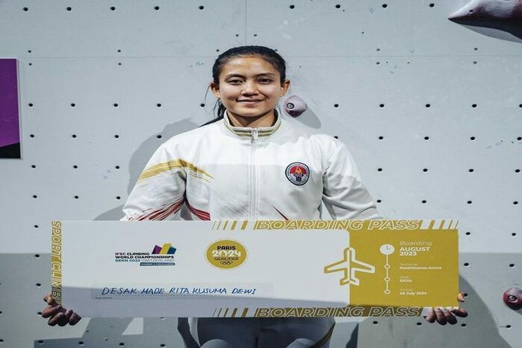 Atlet Panjat Tebing, Desak Made Rita Kusuma Dewi, Raih Medali Emas dan Lolos ke Olimpiade 2024 di Paris