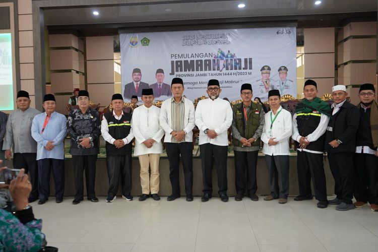 Sambut Kedatangan Jamaah Haji Jambi Kloter BTH 22, Ini Kata Sekda Provinsi Jambi Sudirman