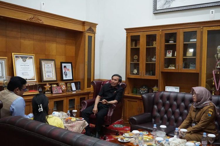 Ketua DPRD Provinsi Jambi Edi Purwanto Bertemu Konsultan India, Ini yang Dibahas