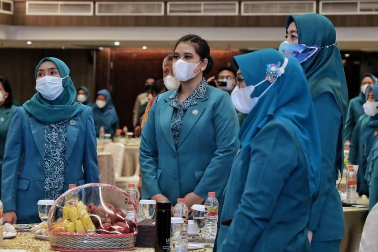 Kahiyang Ayu Hadiri Pelatihan Kapasitas Kader dan Peringatan HKG PKK ke-49 Provinsi Sumut