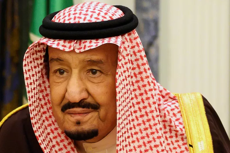 Raja Arab Saudi Salman bin Abdulaziz di Riyadh, Saudi Arabia, Januari 2019. Reuters/Andrew Caballero-Reynolds/Pool (POOL)