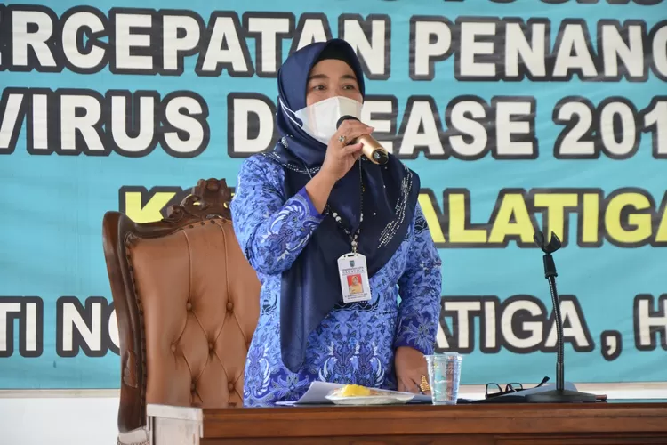 Sekda Salatiga Wuri Pujiastuti (Foto : Edi Susanto)
