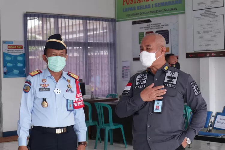Dirkamtib Tinjau Kesiapan Blok Resiko Tinggi Lapas Semarang. 