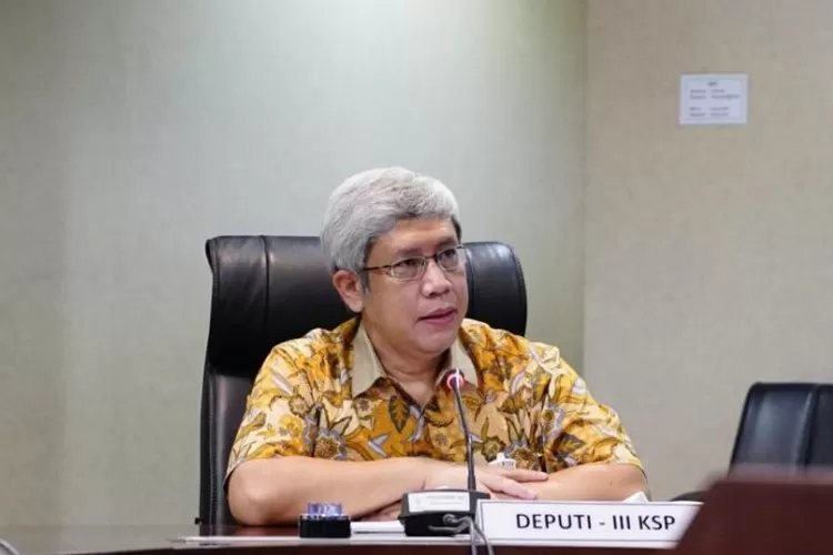 Deputi III Kantor Staf Presiden Panutan Sulendrakusuma ((ANTARA/HO-KSP))