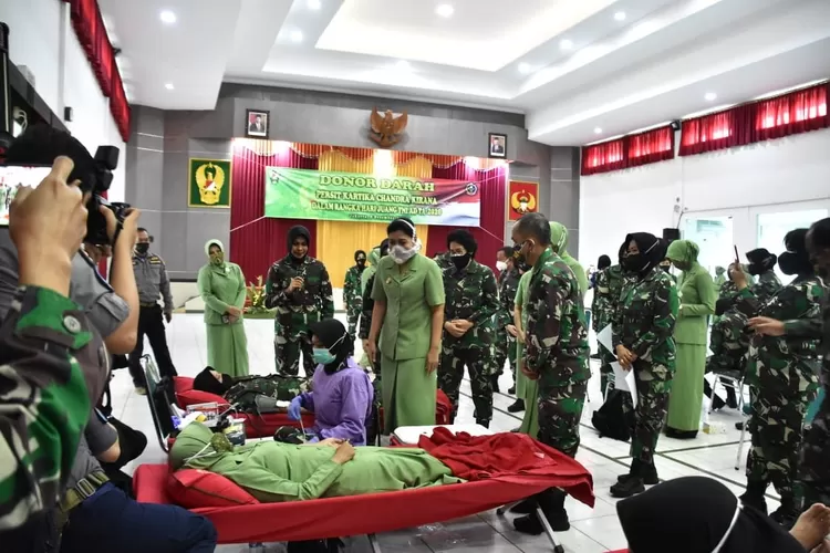  Korps Wanita Angkatan Darat (Kowad) dalam suatu kegiatan.  (TNI AD)