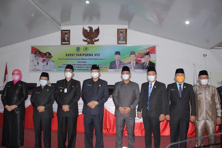 Pimpinan DPRD PALI (Doc. Sekwan PALI)