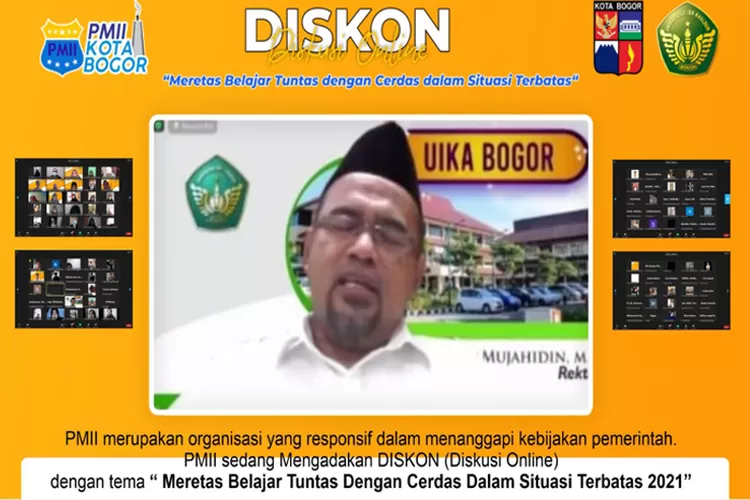 Dr. H. Endin mujahidin M. SI (Rektor UIKA)