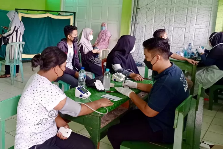 Kegiatan vaksinasi di Pesantren MTs Persis 55 Serang  Banten - Foto: Dok PW PERSIS Banten