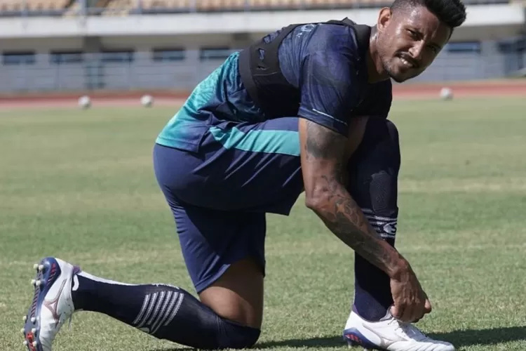 Striker Persib Bandung asal Brasil, Wander Luiz.*** (Gorajuara.com/@wanderluiiz_)