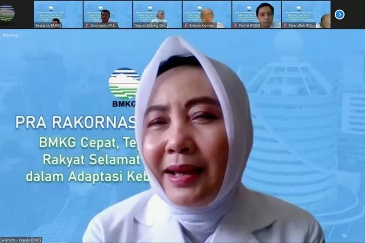Kepala BMKG Dwikorita Karnawati. Dok.BMKG.go.id