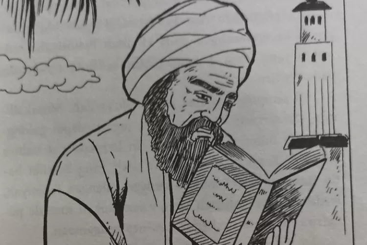 Gambar Imam Ghazali  (Buku Biografi Imam Al-Ghazali)