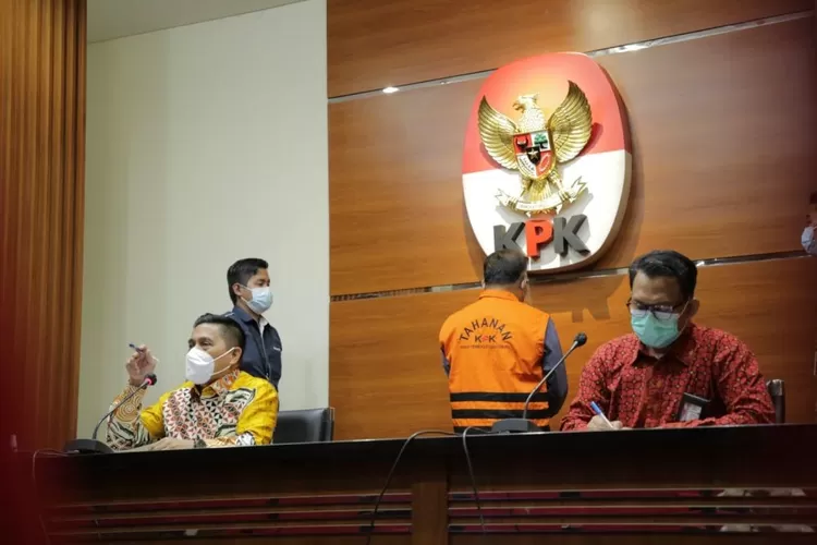 Penetapan tersangka Sekretaris Daerah Tanjungbalai Yusmada.  (Istimewa)