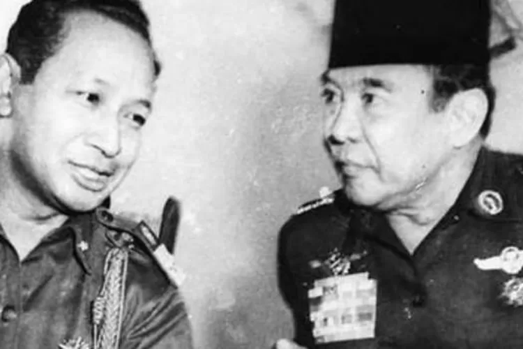 Gambar Soeharto dan Ir Soekarno (Dok.Instagram.com/@kartikasoekarnofoundation)