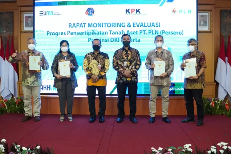 Rp400 Miliar Aset Negara Diselamatkan Berkat Kolaborasi PLN, ATR/BPN dan KPK di Jakarta