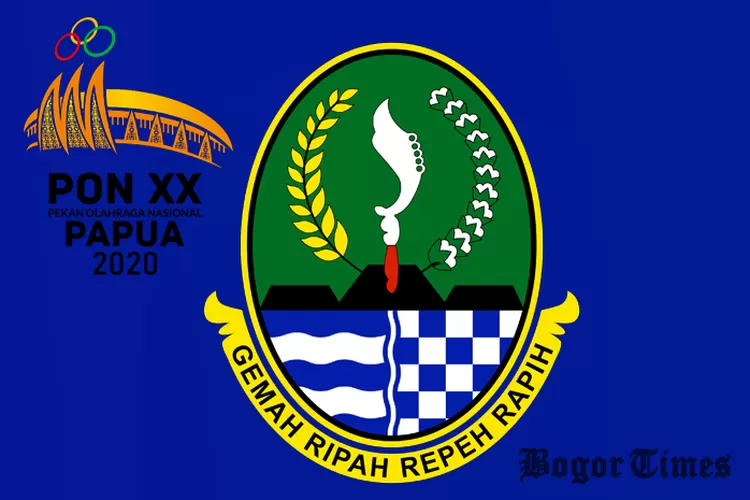 Logo Jawa Barat dan Logo PON  (Bogor Times)