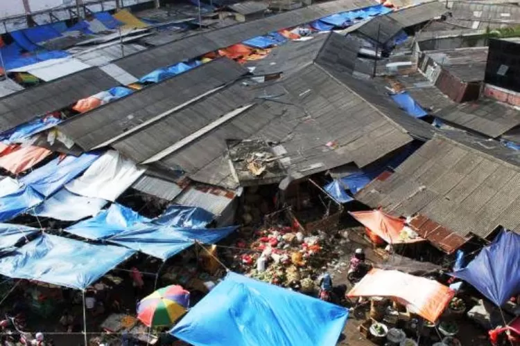 Pengadilan Negeri Cikarang menolak gugatan PT SRM terhadap Pemerintah Kabupaten Bekasi, terkait pemutusan sepihak pembatalan kontrak kerja revitalisasi Pasar Baru Cikarang. (Dudun Hamidullah)