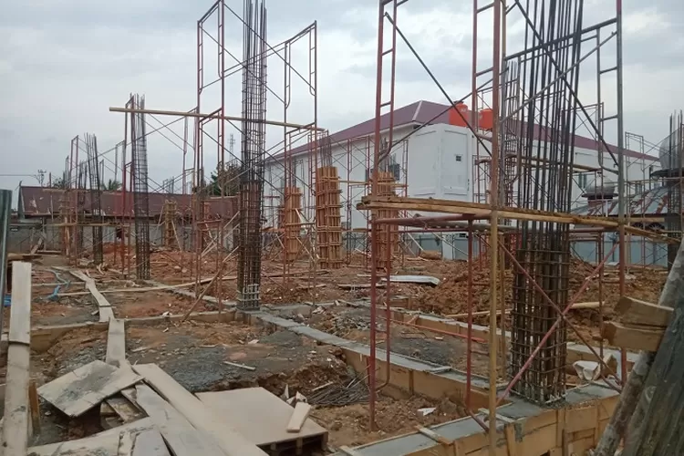 Pembangunan proyek di Kabupaten Batang Hari (Klikanggaran/anuza)