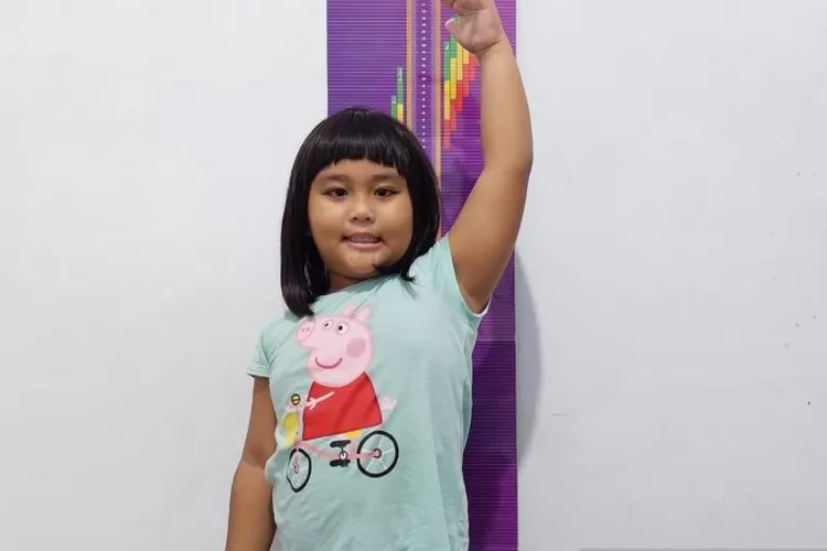 Ilustrasi mengukur tinggi badan anak  (ANTARA/Ida Nurcahyani)