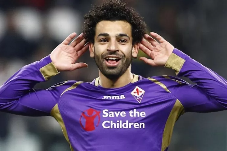 Mohamed Salah saat memperkuat Fiorentina pada tahun 2015