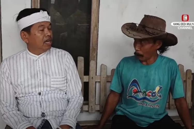Kang Dedi Mulyadi bertemu dengan Haji Hanan (Youtube/Kang Dedi Mulyadi Channel)