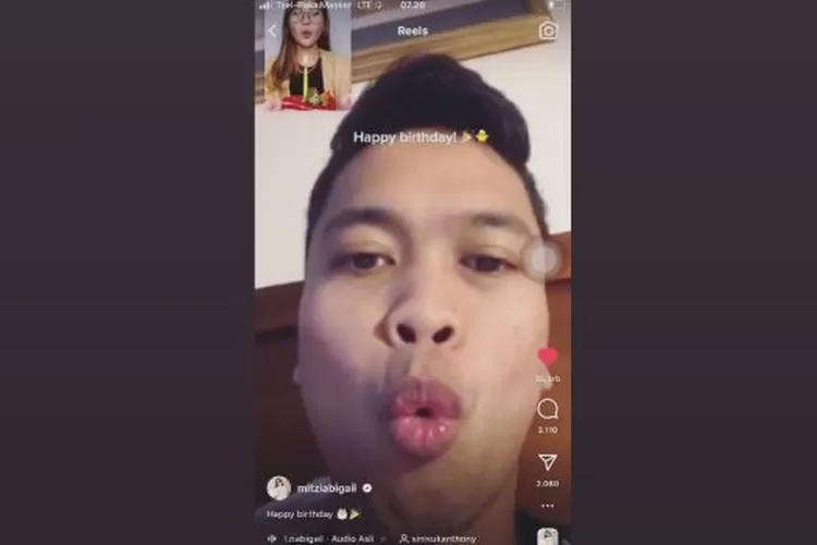 Unggahan Video Kekasih Ginting, Ucapan yang Sederhana, tapi Menggemaskan (Dok.klikanggaran.com/Ratih)