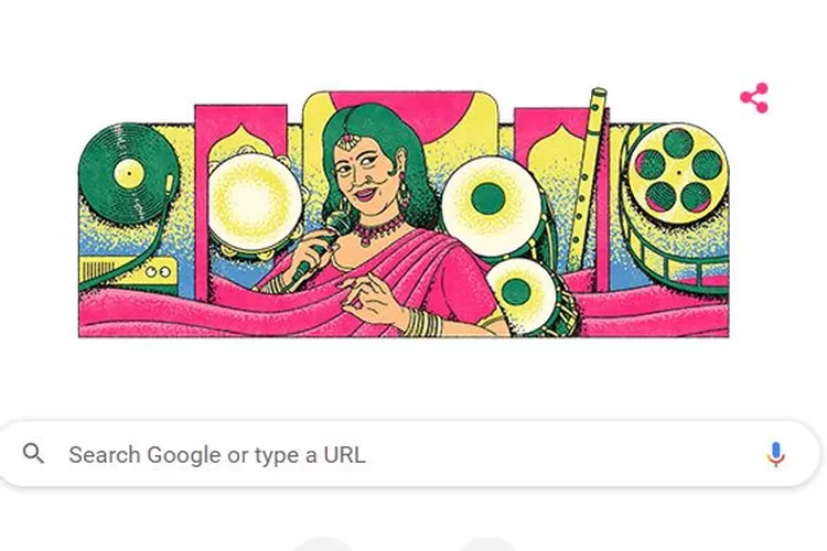 Doodle Ellya Khadam (Google Doodle)