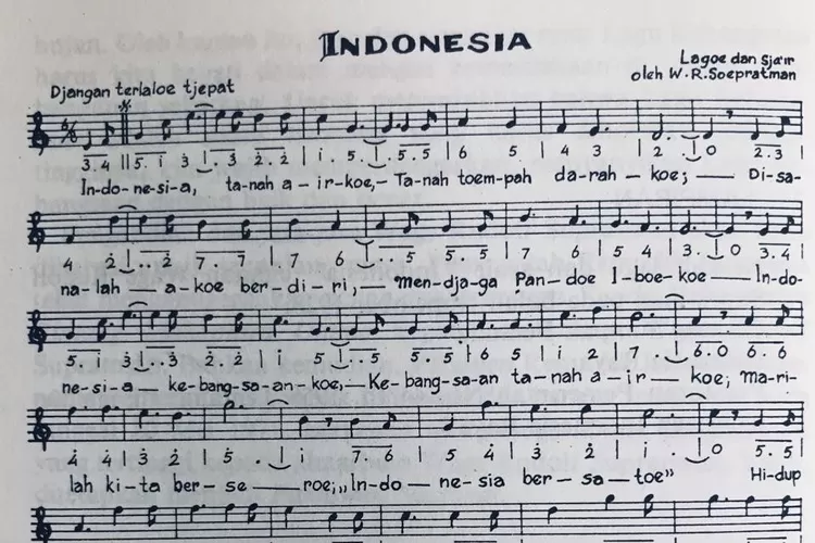 Fakta Seputar Lagu Indonesia Raya. Betulkah Dinyanyikan Pertama Kali ...