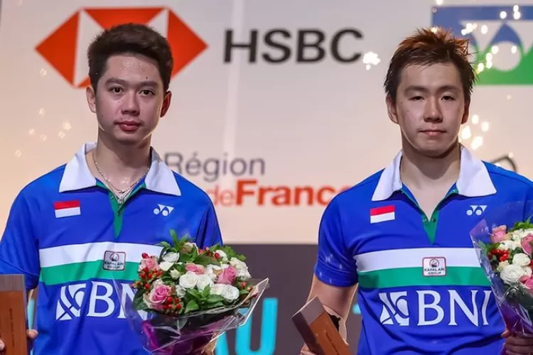 Markus/ Kevin Runner Up French Open 2021  ((Instagram @bwf.official))