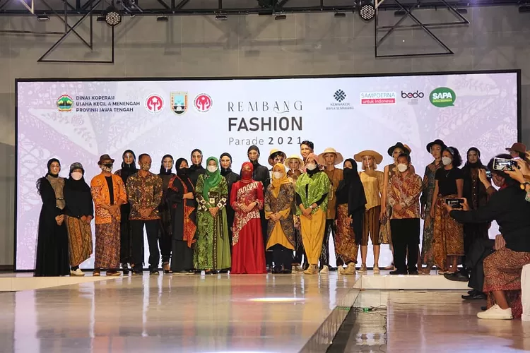 Rembang Fashion Parade 2021, Promosikan Kekayaan Khazanah Nilai Batik Lasem