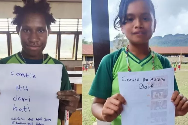 Makna cantik dari adik-adik Pegunungan Bintang, Papua (Instagram/@fiona.callaghan)