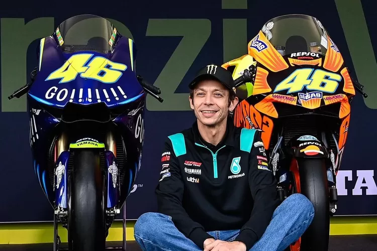 Valentino Rossi akan menjalani balapan terakhirnya di MotoGP Valencia 2021 (Instagram/@valeyellow46 )