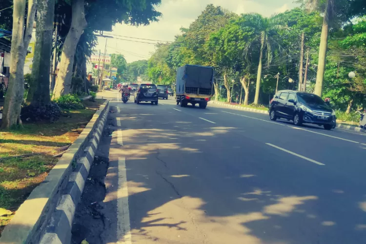 Jalan Jendral Sudirman Kota Bogor (Dokumentasi Bogor Times)