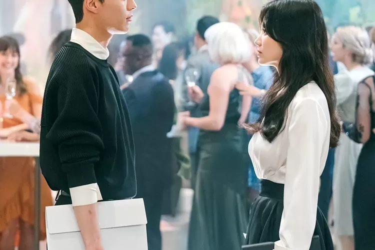 Episode 1 'Now, We Are Breaking Up' menampilkan adegan hot Song Hye Kyo (instagram @sbsdrama.official)