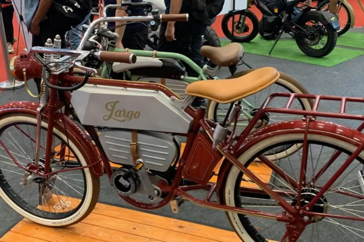 Harganya Rp60 Juta, Sepeda Listrik Vintage Ini Mejeng di GIIAS 2021 