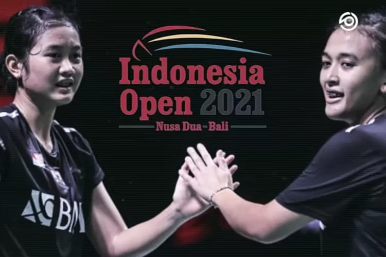 Caption foto: Sadis! Pukulan Ganda Putri Belia Indonesia, Febriana - Amalia Buat Unggulan Malaysia Cedera Pada Indonesia Open 2021 (tangkap layar akun YouTube Olahraga Polpuler)