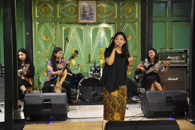 OK.Kalopsia tampil dalam Gelaran Pasar Keroncong Kotagede 2021 (Dok. Dinas Pariwisata)