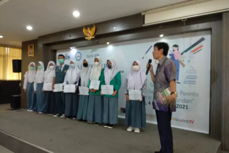  Ketua Panitia Lomba Karya Tulis Dewi Sartika Antar SMA, SMK, MA dan SLB se Jawa Barat, Efrie Christianto (Foto: Gorajuara)