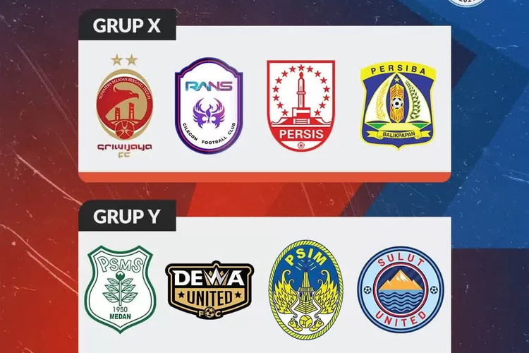 Formasi grup perempat final liga 2 2021 ( Instagram dari akun @liga2match)