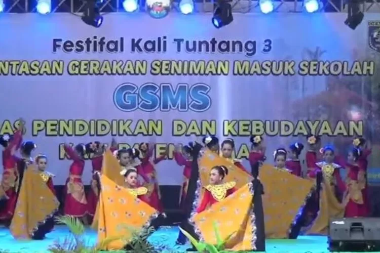 Penampilan SDN Wonosalam 1 dalam GSMS. (dok)