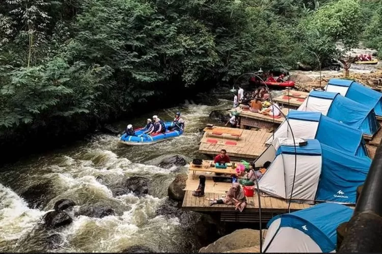 Pineus Tilu Riverside: Camping Pinggir Sungai Yang Dijamin Asik ...