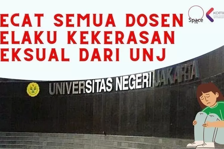 Petisi ‘Pecat Semua Dosen Pelaku Pelecehan Dan Kekerasan Seksual Di UNJ ...