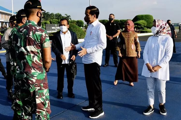 Presiden Joko Widodo beserta ibu Iriana Joko Widodo akan melakukan kunjungan kerja di Jawa Tengah dan Jawa Timur. (Laily Rachev - Biro Pers Sekretariat Presiden)