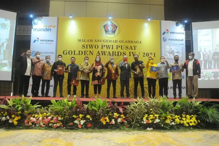 Para peraih Golden Award (Dok. Siwo PWI)