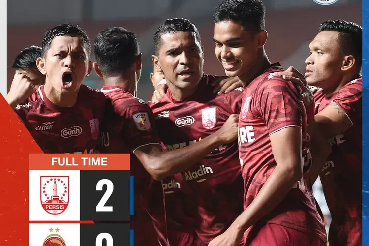 Kemenangan Persis Solo atas Sriwijaya FC pada pertandingan grup X perempat final liga 2 2021 (Instagram dari akun @liga2match)