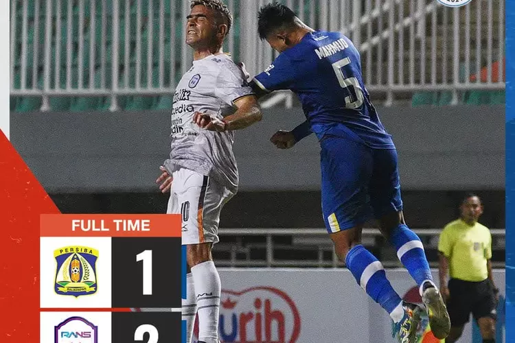  Kekalahan Persiba atas RANS Cilegon FC pada pertandingan grup X perempat final liga 2 2021 (Instagram dari akun @liga2match)