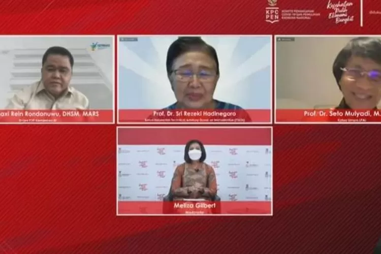 Dialog Produktif Media Center Forum Merdeka Barat 9 (FMB9) &ndash; KPCPEN tentang vaksinasi anak, Senin 20 Desember 2021.  (dok)